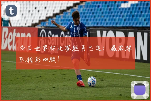今日世界杯比赛胜负已定：赢家球队精彩回顾！